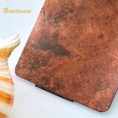 Καλή τιμή SS304 ηλικίας τοίχος διακοσμήσεων πιάτων ανοξείδωτου χαλκού χρώματος παλαιός σε απευθείας σύνδεση