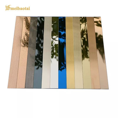 Καλή τιμή η περιποίηση κεραμιδιών ανοξείδωτου 10mm για τη διακόσμηση γωνιών βούρτσισε τις επίπεδες λουρίδες σε απευθείας σύνδεση