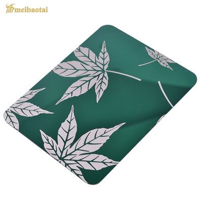 Καλή τιμή Πράσινο χρυσό χαραγμένο καθρέφτης φύλλο 1219mm ανοξείδωτου πλάτος σε απευθείας σύνδεση