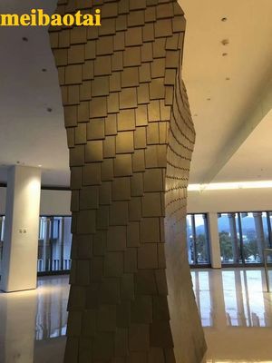 Καλή τιμή Προϊόν διακόσμησης φύλλου από ανοξείδωτο χάλυβα Four Feet Bronze Color ανάγλυφο σε απευθείας σύνδεση