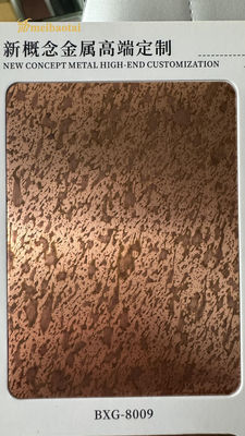 Καλή τιμή ss304 Αρχαία χρωματική χαρακτική από ανοξείδωτο χάλυβα σε απευθείας σύνδεση