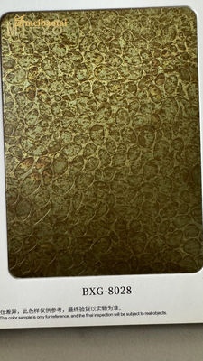 Καλή τιμή Ρετρό Μυαλίσματα Αρχαίο Χαλκό Διακοσμητικά φύλλα από ανοξείδωτο χάλυβα σε απευθείας σύνδεση