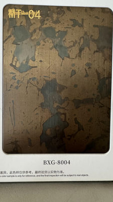 Καλή τιμή 3D διακόσμηση τοίχων Απομίμηση Αρχαίο χαλκό Ατσάλινη φύλλα σε απευθείας σύνδεση