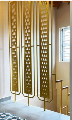 Καλή τιμή Ξενοδοχείο και Οικιακή Διακόσμηση Χάλυβα από ανοξείδωτο Χάλυβα Διαχωριστικό δωματίου σε Ροζ Χρυσό Χάλκινο και Χρυσό Χρώματα Προσαρμόσιμα μεγέθη και πρότυπα Διαθέσιμα σε απευθείας σύνδεση