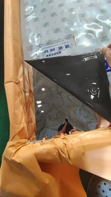Καλή τιμή 0.65mm πάχος PVD χρώμα επικαλυμμένο με νερό κυματισμό χαλύβδινο φύλλο από ανοξείδωτο χάλυβα για ASTM πρότυπο τοίχο διακόσμηση σε απευθείας σύνδεση