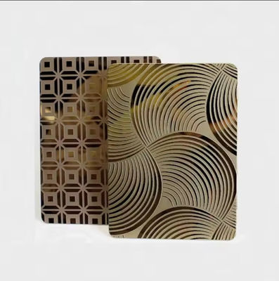 AISI Standard 304 Ανοξείδωτο ατσάλι με χάραξη Φύλλο 1219x3048mm για Διακοσμητικές Εφαρμογές