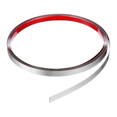 Καλή τιμή Ασημένια Μέταλλο Ανοξείδωτο Χάλυβα Αυτοκόλλητη Ταινία Ρολό Επίπεδη σε απευθείας σύνδεση
