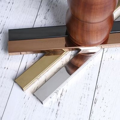 Καλή τιμή Τρίμματα πλακιδίων γωνίας από ανοξείδωτο χάλυβα 304 σε απευθείας σύνδεση