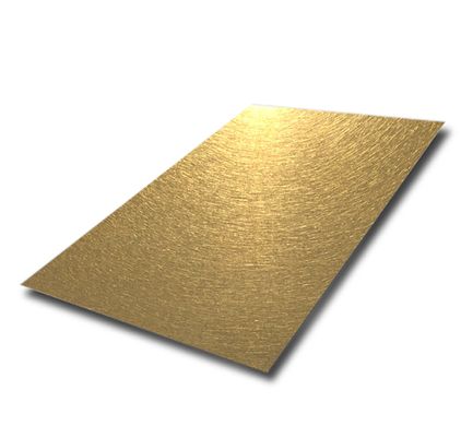 Καλή τιμή Χρυσή επικάλυψη PVD 304 από ανοξείδωτο χάλυβα σε απευθείας σύνδεση