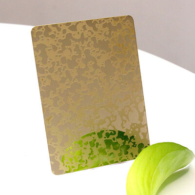 Διαφορετικά χρώματα Επιστρώσεις 201 304 Έκδεση Πλάκα από ανοξείδωτο χάλυβα