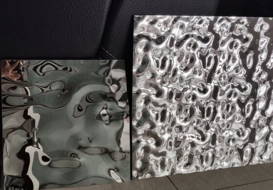 Ατσάλι από ανοξείδωτο χάλυβα: Διακοσμητική πλάκα υψηλής αντανάκλασης