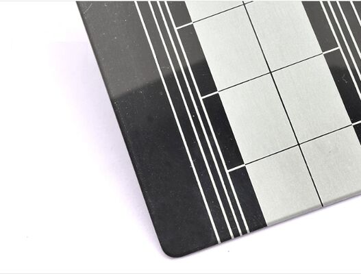 Σχήμα 201 Χαρακτηρισμένο φύλλο από ανοξείδωτο χάλυβα με 70 μικρών ταινία PVC και μέγεθος 1219x3048mm για διακοσμητικές εφαρμογές