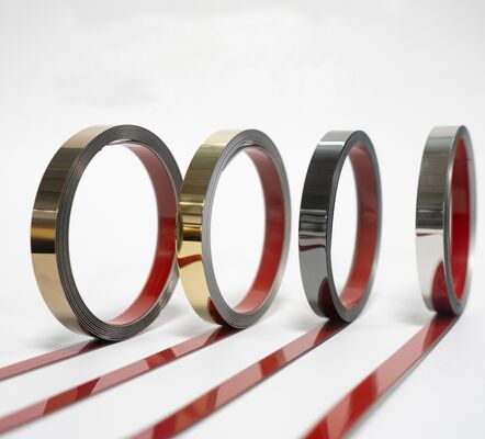 Stainless Steel Decorative Trim Strip For Wall Furniture Mirror Frame Gold