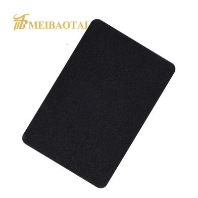 Αμμοβολισμένο φύλλο ανοξείδωτου χάλυβα πάχους 0,75mm με αντι-δακτυλικό αποτύπωμα για κομψές επενδύσεις τοίχων