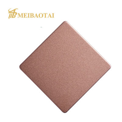 Καλή τιμή Διακοσμητικό φύλλο SS 304 ανοξείδωτου Sandblasted υλικά πόδια 4x8 σε απευθείας σύνδεση