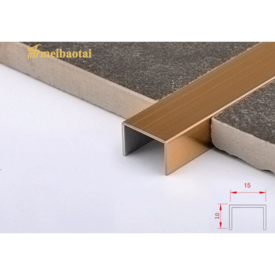 Περιποίηση 12mm, περιποίηση 0.65mm κεραμιδιών ανοξείδωτου ASTM ακρών πατωμάτων ανοξείδωτου