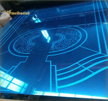 Καλή τιμή Ο καθρέφτης χαράζει χρωματισμένα AISI ανελκυστήρων τα διακοσμητικά φύλλο πρότυπα ανοξείδωτου σε απευθείας σύνδεση