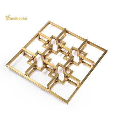 Hairline οθόνες 4cm τέχνης διαιρετών δωματίων πλαισίων μετάλλων παχιά πρότυπα JIS