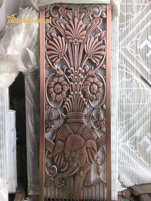 Καλή τιμή Κούφια οθόνη διακόσμησης διαχωριστικού δωματίου από ανοξείδωτο χάλυβα σε απευθείας σύνδεση