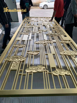 Καλή τιμή Πολλά Στυλ Ροζ Χρυσό Μπρονζ Χρυσό Χρώμα Ατσάλινο Διαχωριστικό Δωμάτιο Διακόσμηση ξενοδοχείου,σπίτι σε απευθείας σύνδεση