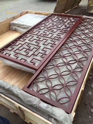 Καλή τιμή 201 304 Χάλυβα από ανοξείδωτο χώρο διαχωριστικό Αρχαίο χάλκινο καθρέφτη φινίρισμα σε απευθείας σύνδεση