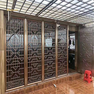 Καλή τιμή Τρίχωμα με λέιζερ Αλουμίνιο 8 mm πάχος χώρος διαχωρισμού μεταλλικών διαχωριστικών σε απευθείας σύνδεση