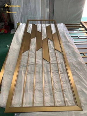 Καλή τιμή Διακόσμηση ξενοδοχείων 304 Ατσάλινο Διαχωριστικό δωματίου 0,3-3,0 mm πάχος σε απευθείας σύνδεση