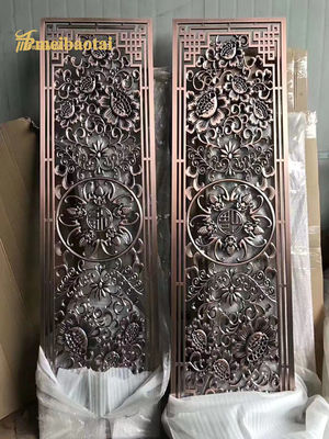 Καλή τιμή 201 304 Αρχαίος χάλκινος διακοσμητής δωματίου ξενοδοχείου από ανοξείδωτο χάλυβα σε απευθείας σύνδεση