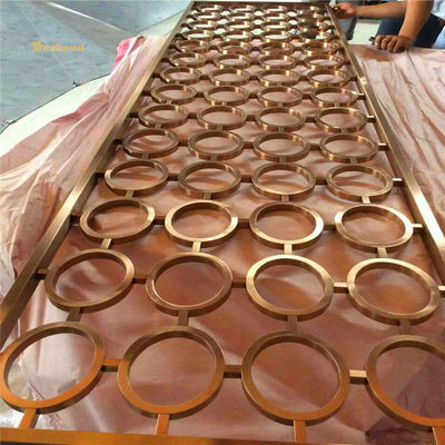 Καλή τιμή 3048 χιλιοστόμετρο από ανοξείδωτο χάλυβα χώρος διαχωρισμός, HRB100 διακοσμητικές μεταλλικές οθόνες εξωτερικά σε απευθείας σύνδεση