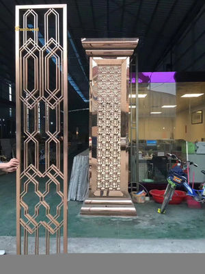 Καλή τιμή 201 σκληρότητα επιφάνειας HRB100 καθρεφτών διαιρετών δωματίων ανοξείδωτου 8K σε απευθείας σύνδεση