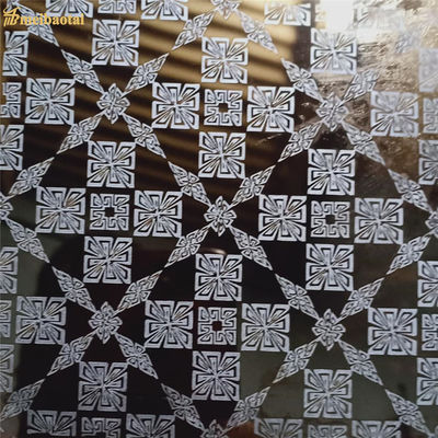 Επίπεδο 201 Χαλύβδινο Φύλλο με Χάραξη 1219x3048mm με Μεμβράνη PVC 70 Micron για Διακοσμητικό Πάνελ Ασανσέρ