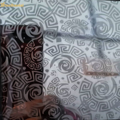 Καλή τιμή Τα πρότυπα ASTM χάραξαν τα διακοσμητικά πόδια φύλλων 4X10 ανοξείδωτου σε απευθείας σύνδεση