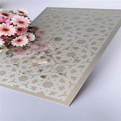 Καλή τιμή Βιώσιμο φύλλο 4*8FT ανοξείδωτου ανελκυστήρων καθρέφτης που προσαρμόζεται σε απευθείας σύνδεση