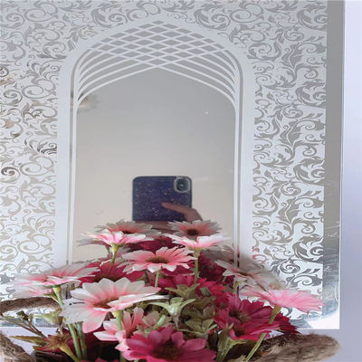 Ασημένιο χρώμα 1.15mm πάχος BAOSTEEL υλικό 304 πλάκα από ανοξείδωτο χάλυβα χαραγμένο φύλλο από ανοξείδωτο χάλυβα