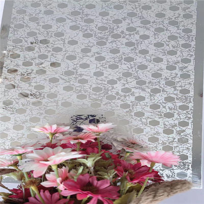 Καλή τιμή Το έξοχο ασήμι καθρεφτών χάραξε το ανοξείδωτο φύλλο μετάλλων 304 0.95MM Thk σε απευθείας σύνδεση