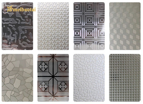 Καλή τιμή Αποτυπωμένο σε ανάγλυφο πιάτο τοίχων διακοσμήσεων φύλλων SS201 304 0.8mm Stainlesss χάλυβας σε απευθείας σύνδεση