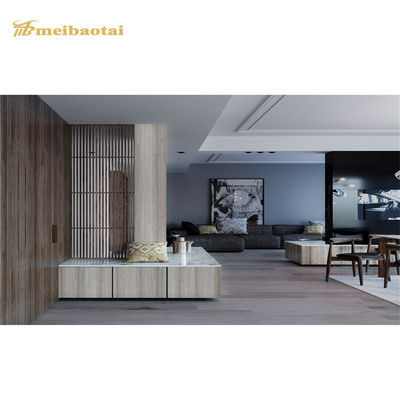 Καλή τιμή Τα μίμησης ξύλινα ανοξείδωτα φυλλόμορφα φύλλα σιταριού διακοσμούν την άκρη 1000mm τοίχων πλάτος σε απευθείας σύνδεση