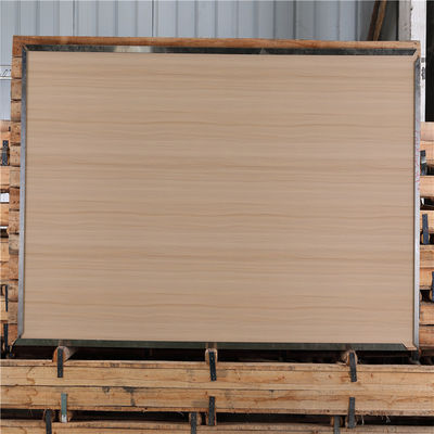 Καλή τιμή Άκρη 304 μύλων διακοσμητικό μίμησης ξύλινο σιτάρι φύλλων ανοξείδωτου που τοποθετείται σε στρώματα σε απευθείας σύνδεση