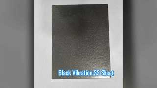 Vibration SS Sheet Black Anti Bronze 4x8